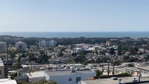 Suburb And Ocean View 스톡 동영상 279258443