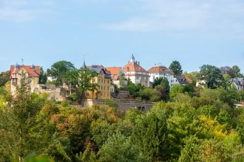 Suburb of Dresden Stock Photos