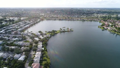 Suburb in Florida Stock Footage 91420168