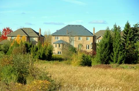 Suburban Canada Foto stock