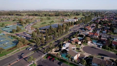 Suburban city B-Roll Stock Footage 255346387