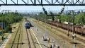 Suburban electric train HD Footage