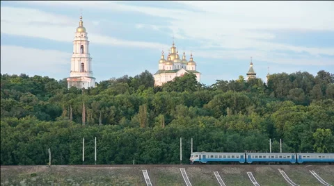 Suburban electric train. Stock Footage 51539000