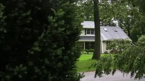 Suburban Home Exterior Stock Footage 102716745