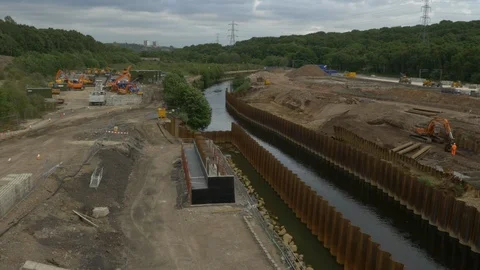 Suburban Redevelopment Stock Footage 101559944