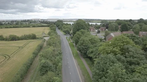 Suburban Road, Kent Stock Footage 101537762