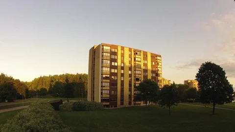 Suburban timelapse Stock Footage 83245373