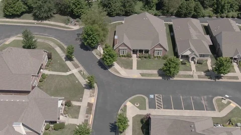 Suburban track homes Stock Footage 113029616