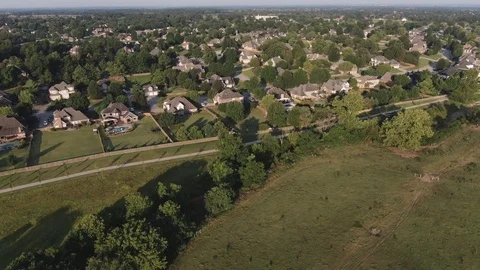 Suburbs in the country Stock Footage 113148051