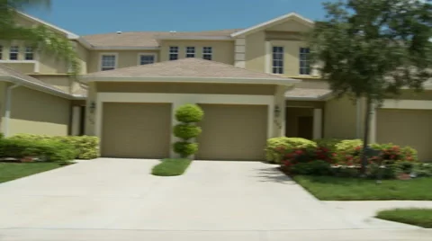 Suburbs Driving - Time Lapse - Clip 1 Stock Footage 889660