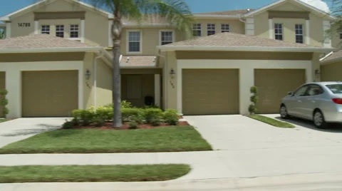 Suburbs Driving - Time Lapse  Stock Footage 890726