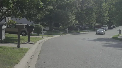 Suburbs Stock Footage 97108233