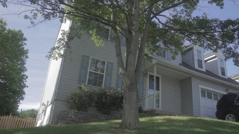 Suburbs Stock Footage 97108354