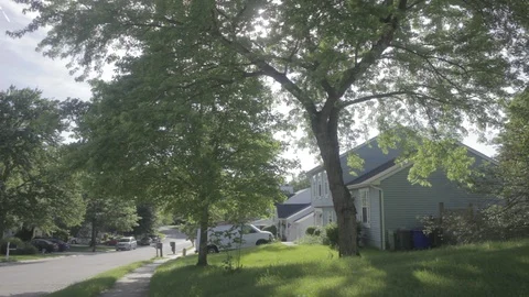 Suburbs Stock Footage 97108380