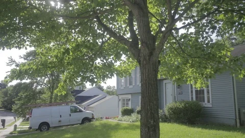 Suburbs Stock Footage 97109014