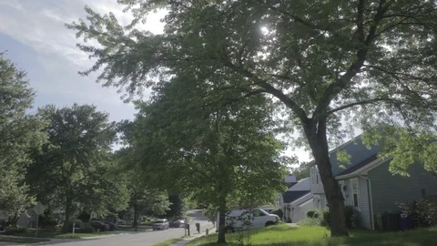 Suburbs Stock Footage 97109170