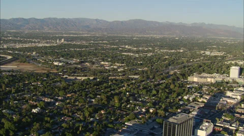 Suburbs Los Angeles Stock Footage 37409986