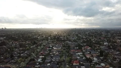 Suburbs in Melbourne Video stock 80952615