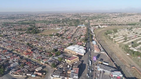 Suburbs in Soweto Stock Footage 108466607