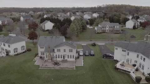 Suburbs USA Stock Footage 125946062