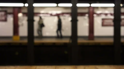 Subway 00008 02 Video stock 33311744