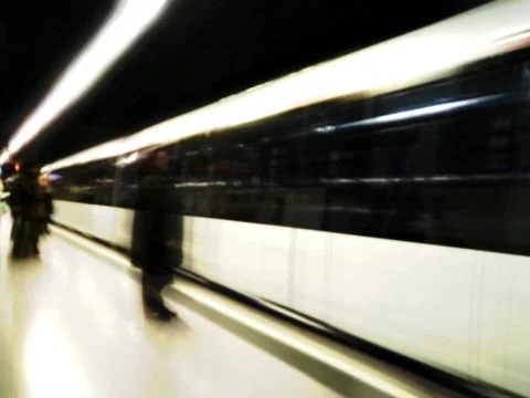 Subway 1 Stock Footage 490059