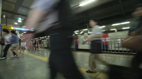 Subway 3 Stock Footage 24940702