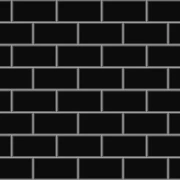 Subway brick tile wall. Vector illustration. Illustrazione stock