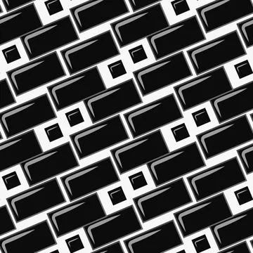 Subway brick tile wall. Vector illustration. Illustrazione stock