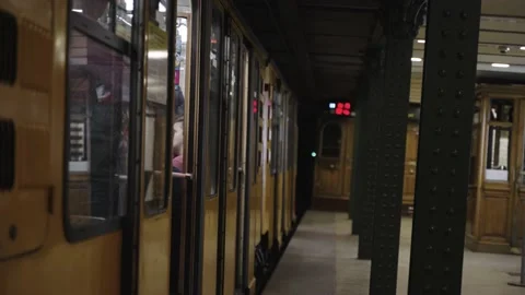 Subway in Budapest Stock-Footage 197326355