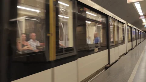 Subway in Budapest Stock Footage 218640541