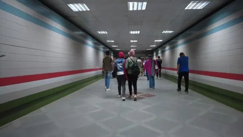 Subway in Cairo Stock Footage 252069882
