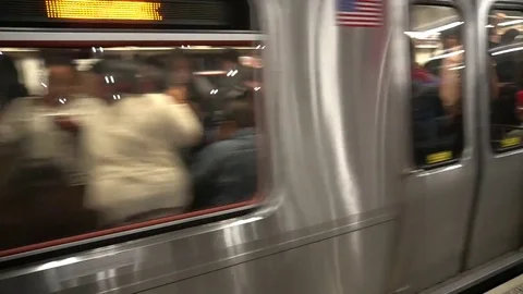 Subway Car Stock Footage 84899809