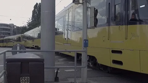 Subway in city Video stock 94079044