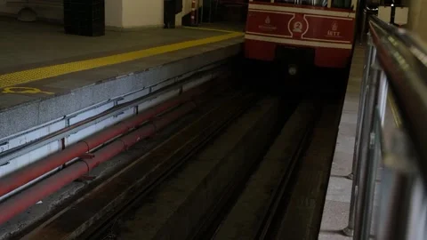 Subway in the dark Stock Footage 170832139