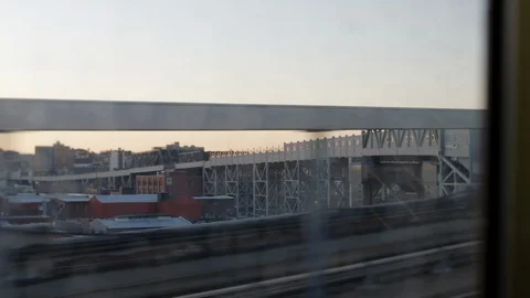 Subway at Dawn Stock Footage 86212001