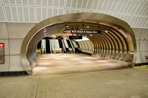 Subway exit Stock-Fotos