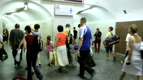 Subway Stock Footage 738721