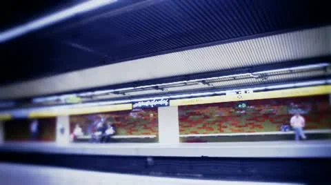 SUBWAY Stock Footage 10826255