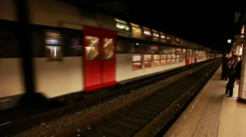 Subway Stock Footage 12070264