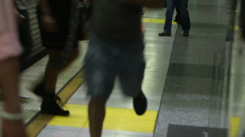 Subway Stock Footage 46805332