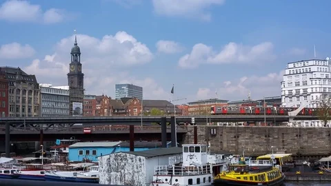 Subway Hamburg Stock Footage 82396129