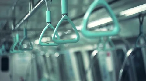 Subway handle Stock Footage 42094567