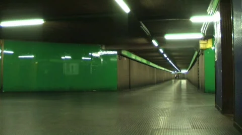 Subway in Italy Stock Footage 114289