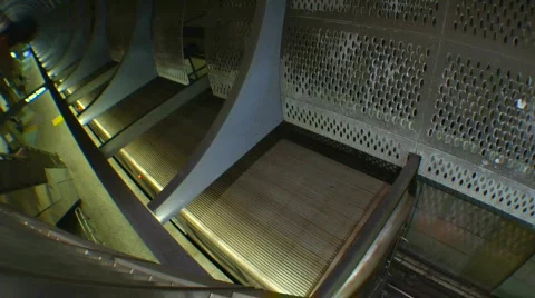Subway Leave Stock Footage