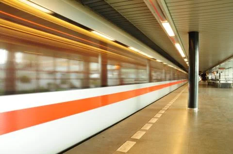 Subway lines. Stock Photos