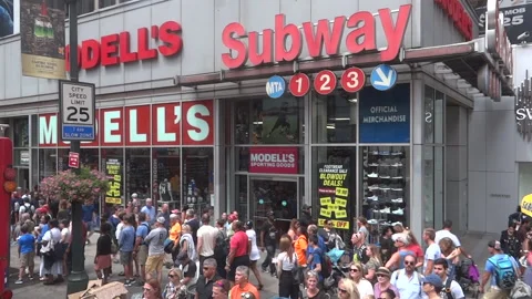 Subway, Manhattten Video stock 144323502