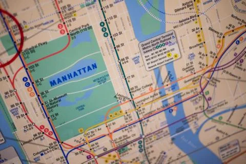 Subway Map Stock Photos