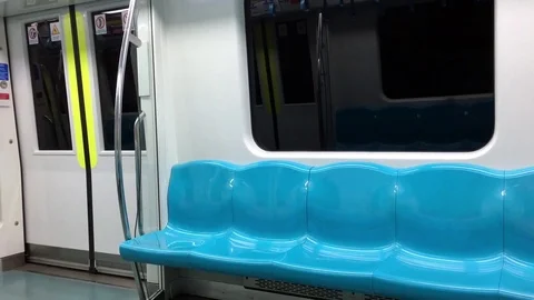 Subway in motion Stock Footage 81042173