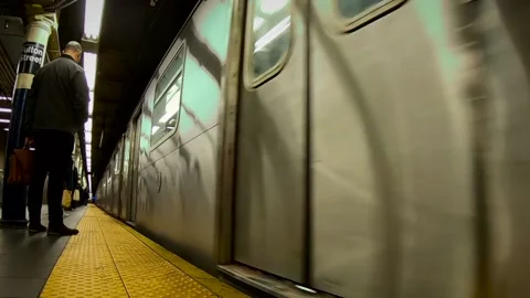 Subway New York Stock Footage 140695872